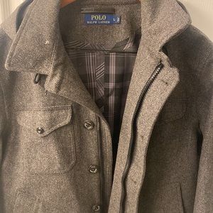 Ralph Lauren Mens Wool Coat